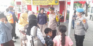 Hadapi Cuti Bersama, Kapolres Metro Bekasi Kota Cek Kesiapan Pos Pam dan Pos Yan Mudik Lebaran 2023
