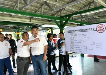 Wadan Lantamal I Ikuti Lomba Menembak Kapolda Cup