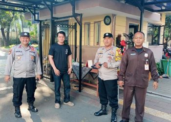 Patroli Wilayah dan Sambang Pengurus Gereja Santa Theresia