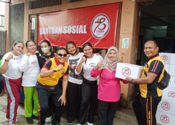 Polsek Koja Jakarta Utara Gelar Kegiatan Bakti Sosial Dalam Rangka HUT Bhayangkara Ke-78 Tahun 2024