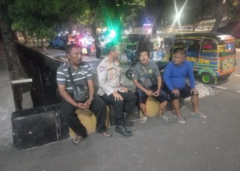 Kanit Binmas Berikan Imbauan Kepada Pengemudi Bajaj