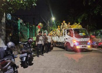 Patroli Rawan Tawuran Warga Dan Kejahatan Jalanan Pagi Hari