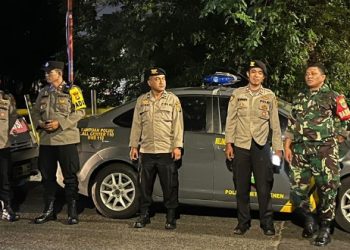 Patroli Gabungan Tiga Pilar Antisipasi Gangguan Kamtibmas