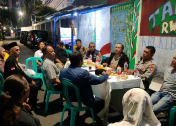 Ngopi Kamtibmas Pos Rw. 002 Kelurahan Kebon Sirih Menteng