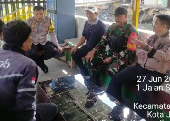 Bhabinkamtibmas Kelurahan Tanah Tinggi menyelesaikan Problem Solving