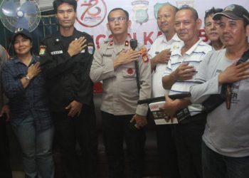 Ngopi Kamtibmas’ Jadi Wadah Kapolsek Metro Gambir Serap Aspirasi Warga