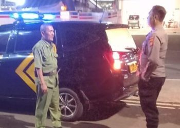 Patroli Jam Rawan Kejahatan Jalanan dan Tawuran Warga Perbatasan Tambak dan Manggarai