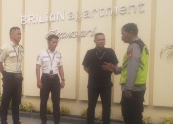 Iptu Agus Supriatna Sambang Dan Patroli Dialogis Ke Apartemen Brilian