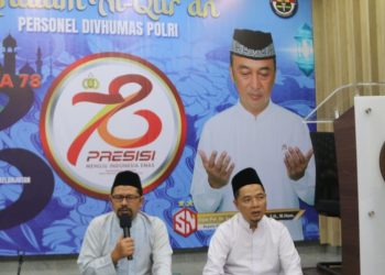 Divisi Humas Polri Gelar Khataman Dalam Rangka HUT Bhayangkara ke-78