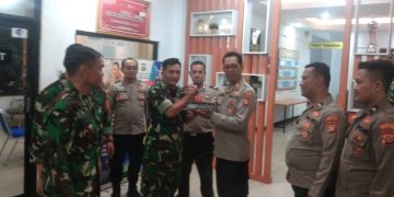 Koramil 08 Johar Baru Berikan Ucapan Hari Bhayangkara Ke 78 Tahun 2024