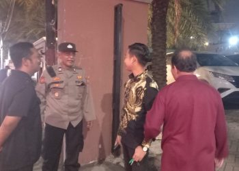 Aiptu Djoko HP Kapolsubsektor Cikini Sambangi Kantor Muhammadiyah Menteng