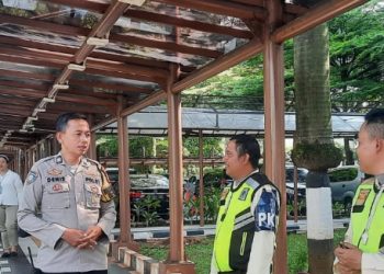 Aiptu Deny Sukmo Sambangi Gedung Kemenristek