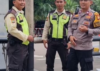 Aiptu Suparmin Melaksanakan Kunjungan Ke Apartemen Istana Sahid