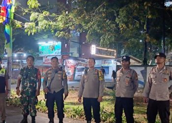 Polsek Kemayoran Melaksanakan Kegiatan Patroli Dialogis Bersama Tigapilar