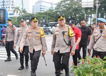 1.389 Personil Polri, Siap Amankan Unjuk Rasa di Patung Kuda, Kemenkominfo dan Kemendag