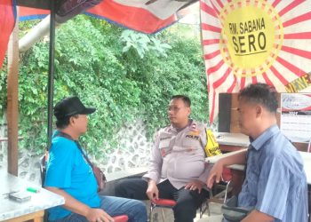 Patroli Wilayah dan Sambang Dislogis Bhabinkamtibmas Kelurahan Johar Baru