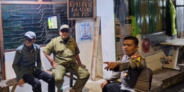 Aiptu Teguh Kunjungan Ke Poskamling RT 03 RW 02 Kelurahan Gelora