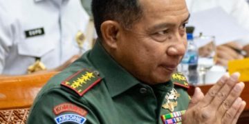 Panglima TNI Hadiri Rapat Kerja Komisi I DPR RI