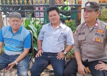 Bhabinkamtibmas Kelurahan Galur Patroli Dialogis dan Sambang Tokoh Masyarakat