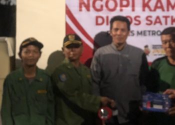 Polsek Metro Gambir Serap Aspirasi Warga Lewat Program Ngopi Kamtibmas