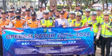 Satlantas Polres Metro Jakarta Barat Sosialisasikan Operasi Patuh Jaya 2024 kepada Personel SudinHub