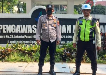 Kapolsubsektor Kayu Awet Sambangi Gedung BPOM RI