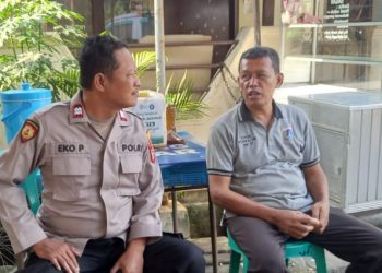 Panit Patroli Polsek Johar Baru Sambangi Warga