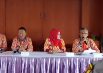 Bhabinkamtibmas Kelurahan Gunung Sahari Selatan Menghadiri Rapat Kinerja RT Dan RW Bersama Dengan Tiga Pilar