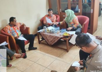 Rapat Koordinasi Tiga Pilar Bendungan Hilir Evaluasi Keamanan Dan Ketertiban Wilayah