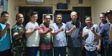 Bhabinkamtibmas Kelurahan Cempaka Baru Menghadiri Undangan Rapat RT dan RW Bersama Dengan Tiga Pilar