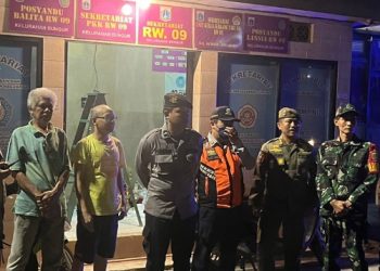 Patroli Gabungan Tiga Pilar Antisipasi Gangguan Kamtibmas