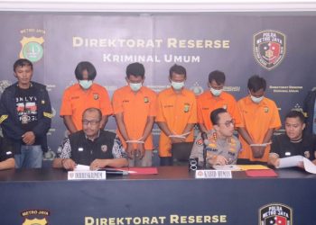 Ditreskrimum Polda Metro Jaya Berhasil Tangkap Pelaku Pencurian Bajaj