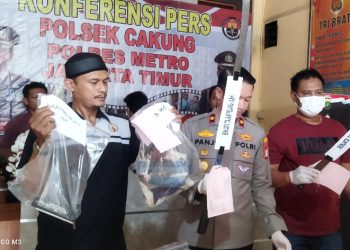 Polsek Cakung Tangkap Pelaku Pengeroyokan Ojek Online di Jalan Raya Pulogebang