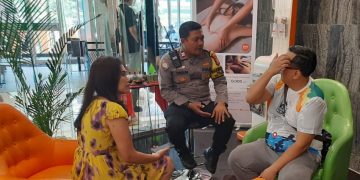 Aiptu Teguh Patroli Dialogis Dan Sambangi Hotel Harris