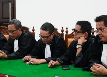 JPU Bacakan Replik terhadap Terdakwa H. Dani Bahdani dalam Sidang Pidana Perkara Tanah Mabes TNI Jatikarya