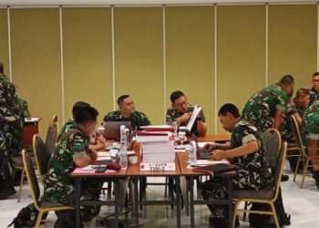 Asops Panglima TNI Buka Acara Penilaian Rentinkon Tahun 2025 Kotamaops TNI