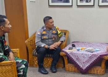 Bhabinkamtibmas Dan Babinsa Kunjungan Bersama Ciptakan Kamtibmas Di Gedung JCC Senayan