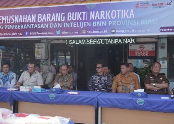 Lanal Dumai Kembali Dapat Penghargaan Atas Komitmennya Dalam Memberantas Peredaran Gelap Narkoba