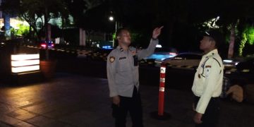 Patko Polsek Metro Tanah Abang Patroli Dialogis Sepanjang Jalan Asia Afrika Dan Imbauan Kamtibmas Di Mall Plaza Senayan