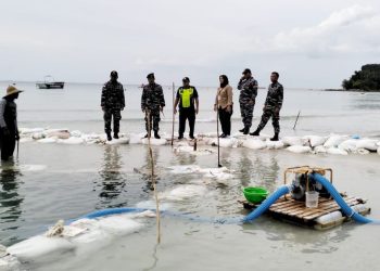DANLANAL BINTAN TINJAU KAPAL LEGENDARIS YANG DIDUGA KAPAL LANCANG KUNING