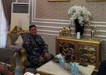 Courtesy Call Danlanal Simeulue Kepada PJ. Bupati Aceh Selatan