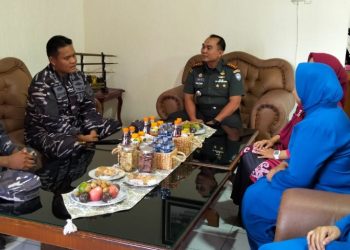 Kunjungan Courtesy Call Danlanal Simeulue Ke Kodim 0110/Aceh Barat Daya