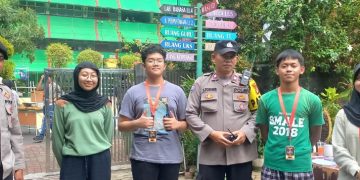 Polsek Senen Pengamanan Dan Monitoring Bazar Kompetisi SMA 68 Jakarta