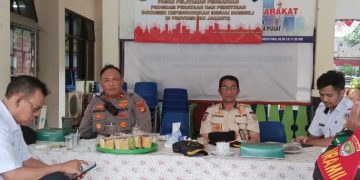 Tiga Pilar Bersama Stakeholder Patroli Pemukiman Penertiban Rumah Kost di Wilayah Kampung Rawa