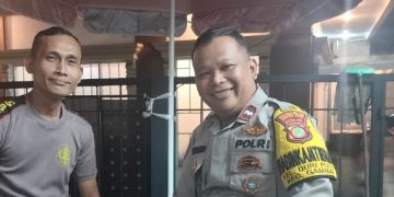 Cegah Curanmor Bhabinkamtibmas Duri Pulo Sambangi Komplek JLI Duri Pulo