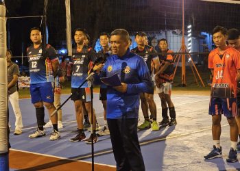 DANLANAL BINTAN SECARA RESMI MEMBUKA TURNAMEN BOLA VOLI DANLANAL BINTAN CUP 2 TAHUN 2024