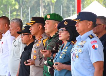 Komandan Lanal Bandung Hadiri Kegiatan Panggung Demokrasi Tahun 2024 Tingkat Kota Bandung