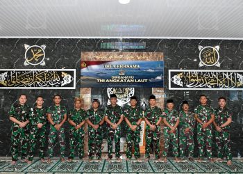 Jelang HUT TNI AL Ke-79, Lanal Sabang Laksanakan Do’a Bersama