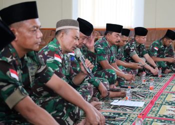 DALAM RANGKA MENYAMBUT HUT KE-79 TNI AL TAHUN 2024, LANAL DUMAI GELAR DO’A BERSAMA