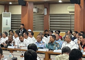Danlanal Sabang Hadiri Rapat Koordinasi PB PON XXI Aceh-Sumut Tahun 2024
